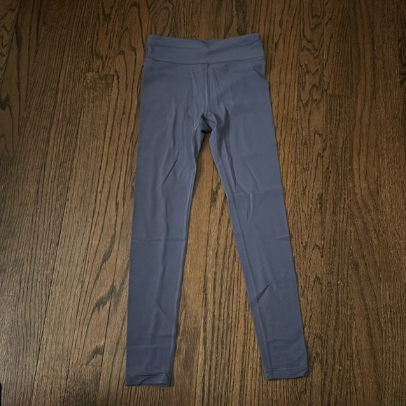Athleta Girls Chit Chat Leggings size 7 powder blue/gray - Picture 1 of 4